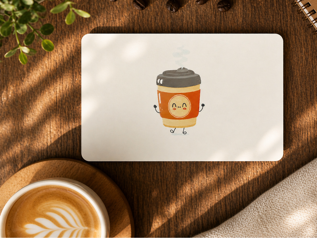 Custom Coffee Card